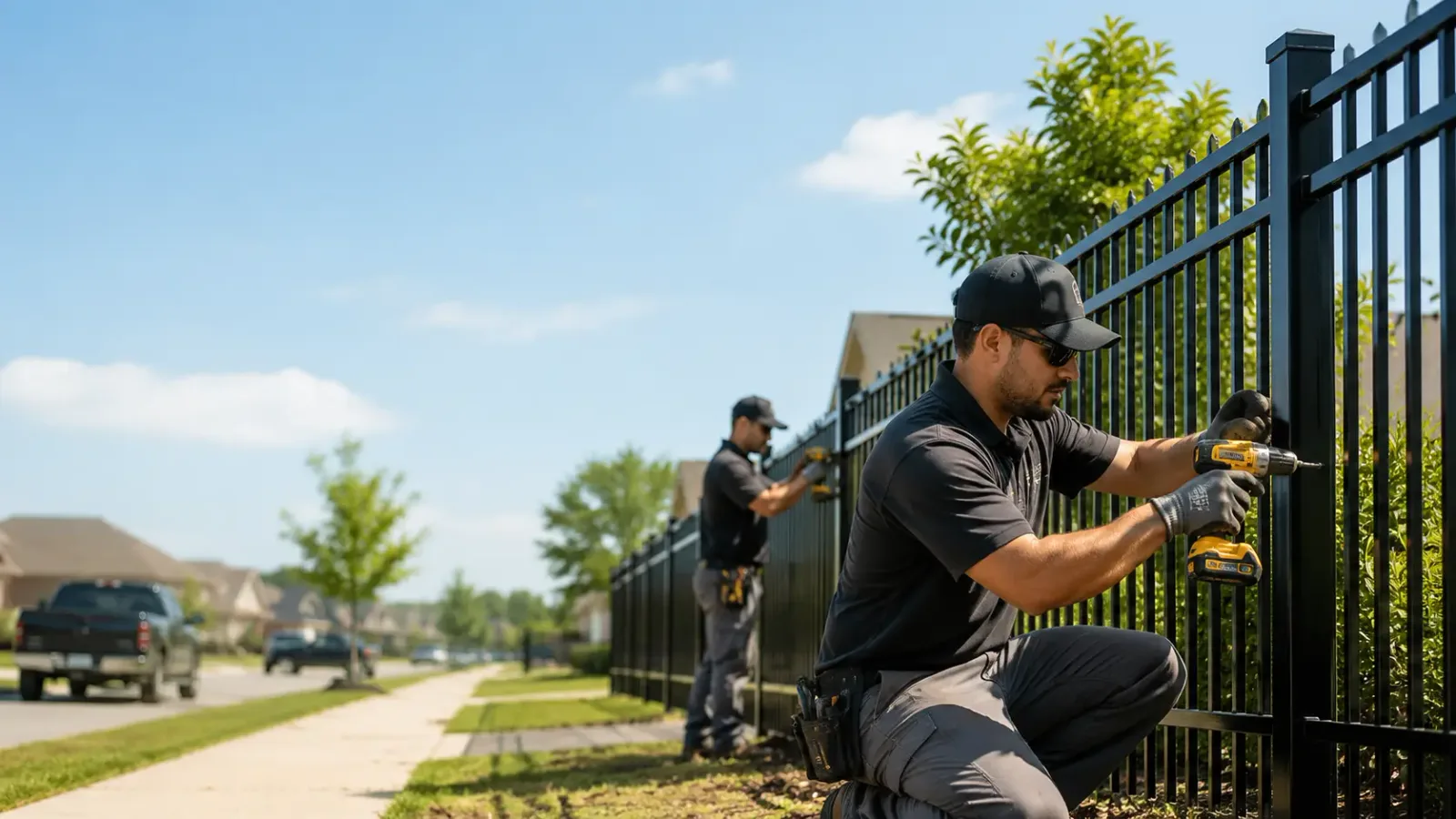 Metal Fence Installation in Dowling, MI